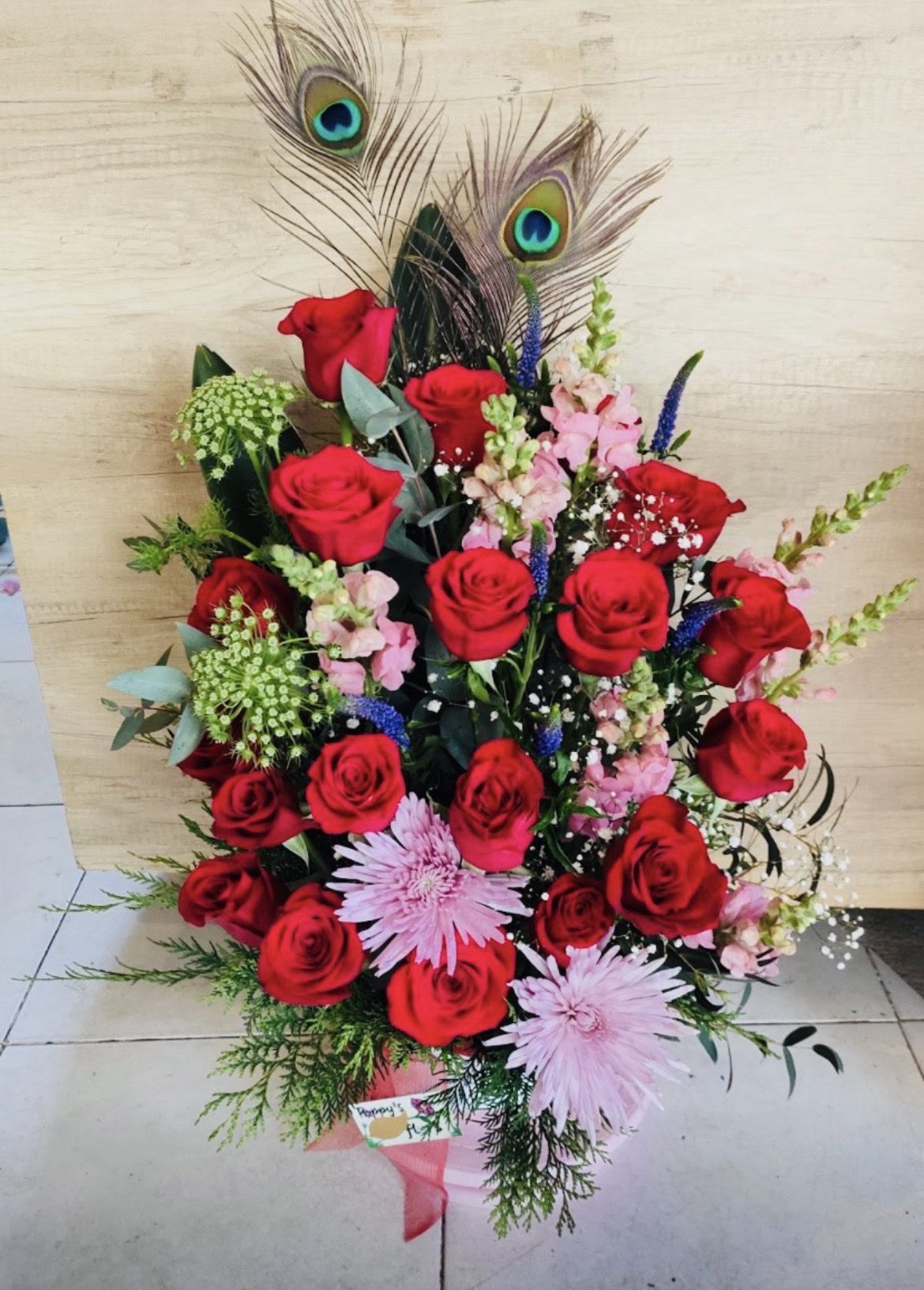 Centro base 20/25 rosas: imagen 2